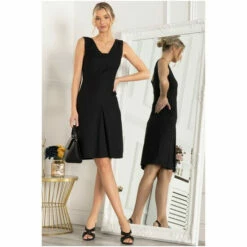 Jolie Moi Black Cressida Shift Dress 7 Jolie Moi Black Cressida Shift Dress -Jolie Moi Shop unnamed file 1001
