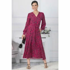Jolie Moi Pink Long Sleeve Jersey Maxi Dress 10 Jolie Moi Pink Long Sleeve Jersey Maxi Dress -Jolie Moi Shop unnamed file 1055