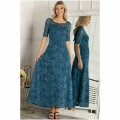 Jolie Moi Blue Elbow Sleeve Lace Maxi Dress 13 Jolie Moi Blue Elbow Sleeve Lace Maxi Dress -Jolie Moi Shop unnamed file 1091