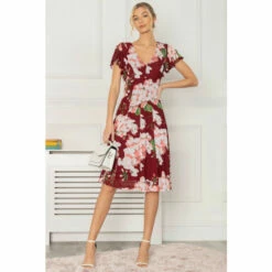 Jolie Moi Pink Grace Mesh Midi Dress 4 Jolie Moi Pink Grace Mesh Midi Dress -Jolie Moi Shop unnamed file 1100