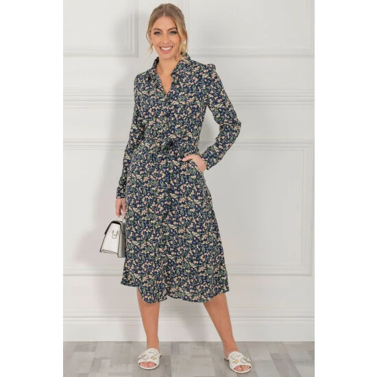 unnamed-file-1120.jpg Jolie Moi Blue Shea Viscose Shirt Midi Dress -Jolie Moi Shop unnamed file 1120