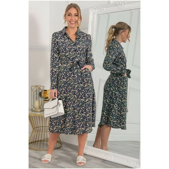 unnamed-file-1124.jpg Jolie Moi Blue Shea Viscose Shirt Midi Dress -Jolie Moi Shop unnamed file 1124