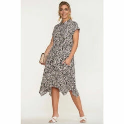 Jolie Moi Pink Mabley Hanky Hem Tunic -Jolie Moi Shop unnamed file 1154