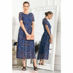 Jolie Moi Animal Print Mesh Maxi Dress -Jolie Moi Shop unnamed file 1160