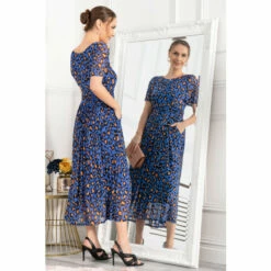 Jolie Moi Animal Print Mesh Maxi Dress -Jolie Moi Shop unnamed file 1161