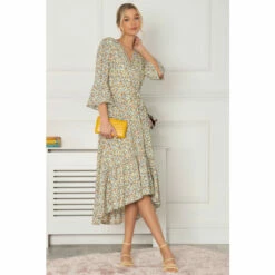 Jolie Moi Yellow Geelan Tiered Hem Midi Dress 4 Jolie Moi Yellow Geelan Tiered Hem Midi Dress -Jolie Moi Shop unnamed file 1225