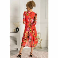 Jolie Moi Red Dip Hem Mesh Maxi Dress 5 Jolie Moi Red Dip Hem Mesh Maxi Dress -Jolie Moi Shop unnamed file 1388