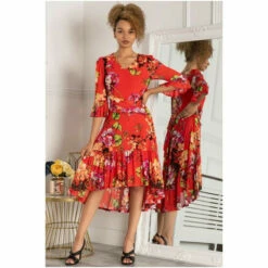 Jolie Moi Red Dip Hem Mesh Maxi Dress 7 Jolie Moi Red Dip Hem Mesh Maxi Dress -Jolie Moi Shop unnamed file 1390