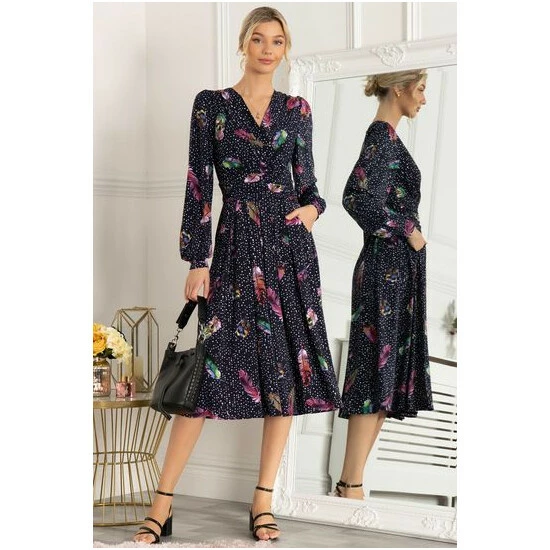 unnamed-file-1540.jpg Jolie Moi Blue Harper Long Sleeve Jersey Dress -Jolie Moi Shop unnamed file 1540