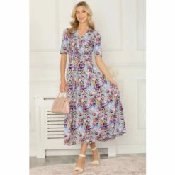 Jolie Moi Blue Gillian Floral Maxi Dress -Jolie Moi Shop unnamed file 1568