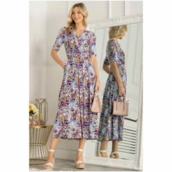 Jolie Moi Blue Gillian Floral Maxi Dress -Jolie Moi Shop unnamed file 1570