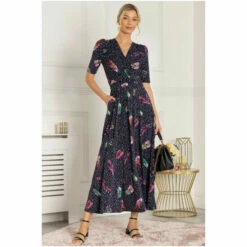 Jolie Moi Blue Airis Printed Maxi Dress -Jolie Moi Shop unnamed file 1588