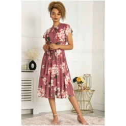 Jolie Moi Purple Luella Key Hole Mesh Dress -Jolie Moi Shop unnamed file 1600