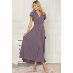 Jolie Moi Purple Airene Cap Sleeve Maxi Dress -Jolie Moi Shop unnamed file 1623