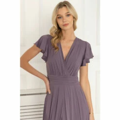 Jolie Moi Purple Airene Cap Sleeve Maxi Dress -Jolie Moi Shop unnamed file 1624