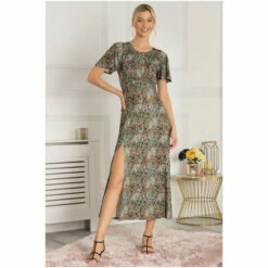 Jolie Moi Green Dalilah Maxi Dress -Jolie Moi Shop unnamed file 1679