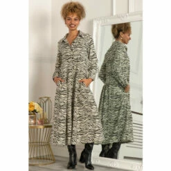 Jolie Moi Davina White Shirt Smock Maxi Dress 5 Jolie Moi Davina White Shirt Smock Maxi Dress -Jolie Moi Shop unnamed file 1738