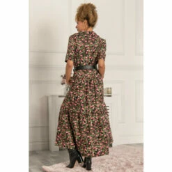 Jolie Moi Green Andora Printed Maxi Dress -Jolie Moi Shop unnamed file 1743