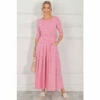 Jolie Moi Denisse Pink Spotty Jersey Maxi Dress -Jolie Moi Shop unnamed file 178