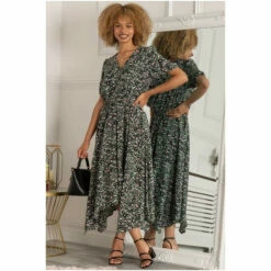 Jolie Moi Green Nana Hanky Hem Dress 7 Jolie Moi Green Nana Hanky Hem Dress -Jolie Moi Shop unnamed file 1871
