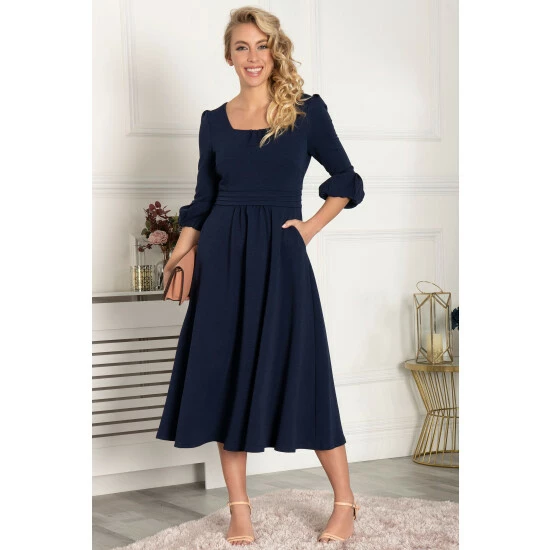 unnamed-file-1957.jpg Jolie Moi Blue Bell Sleeve Flare Midi Dress -Jolie Moi Shop unnamed file 1957