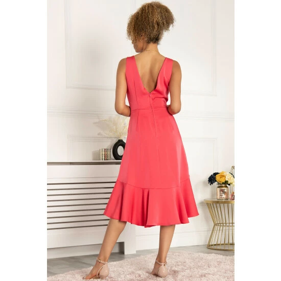 unnamed-file-2012.jpg Jolie Moi Pink Annabeth V-Neck Flare Dress -Jolie Moi Shop unnamed file 2012