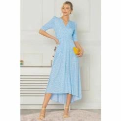 Jolie Moi Blue Elenora Ruched Sleeve Maxi Dress 6 Jolie Moi Blue Elenora Ruched Sleeve Maxi Dress -Jolie Moi Shop unnamed file 2032