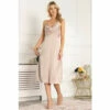 Jolie Moi Pink Alaysha Cowl Neck Satin Dress