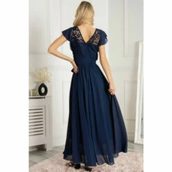 Jolie Moi Blue Crochet Lace Bodice Maxi Dress 4 Jolie Moi Blue Crochet Lace Bodice Maxi Dress -Jolie Moi Shop unnamed file 2107