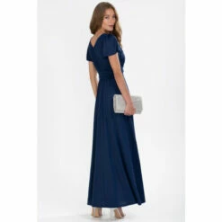 Jolie Moi Blue Cap Sleeve Jersey Maxi Dress 5 Jolie Moi Blue Cap Sleeve Jersey Maxi Dress -Jolie Moi Shop unnamed file 2114