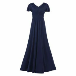 Jolie Moi Blue Cap Sleeve Jersey Maxi Dress 7 Jolie Moi Blue Cap Sleeve Jersey Maxi Dress -Jolie Moi Shop unnamed file 2116