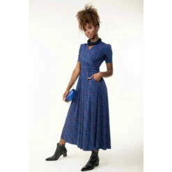 Jolie Moi Acadia Blue Wrap Maxi Dress -Jolie Moi Shop unnamed file 2127