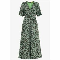 Jolie Moi Green Bianca Floral Print Jumpsuit -Jolie Moi Shop unnamed file 2169
