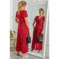 Jolie Moi Purple Sandra Cap Sleeve Culotte Jumpsuiit -Jolie Moi Shop unnamed file 2201