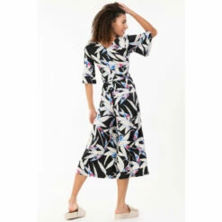 Jolie Moi Cara Black Leaf Print Wrap Jumpsuit 3 Jolie Moi Cara Black Leaf Print Wrap Jumpsuit -Jolie Moi Shop unnamed file 2217