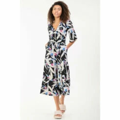 Jolie Moi Cara Black Leaf Print Wrap Jumpsuit 4 Jolie Moi Cara Black Leaf Print Wrap Jumpsuit -Jolie Moi Shop unnamed file 2218