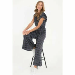 Jolie Moi Blue Ruffle Neck Jersey Jumpsuit 6 Jolie Moi Blue Ruffle Neck Jersey Jumpsuit -Jolie Moi Shop unnamed file 2233