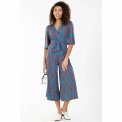 Jolie Moi Blue Cara Floral Print Wrap Jumpsuit -Jolie Moi Shop unnamed file 2250