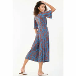 Jolie Moi Blue Cara Floral Print Wrap Jumpsuit -Jolie Moi Shop unnamed file 2251