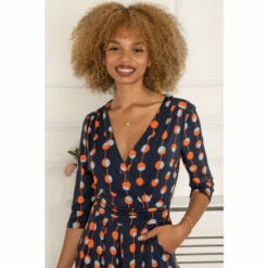 Jolie Moi Blue Wrap Front Jersey Jumpsuit -Jolie Moi Shop unnamed file 2301