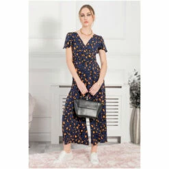 Jolie Moi Animal Leopard Devorah Culotte Jumpsuit -Jolie Moi Shop unnamed file 2315