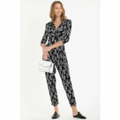 Jolie Moi Cheryl Animal Print Black Jumpsuit 5 Jolie Moi Cheryl Animal Print Black Jumpsuit -Jolie Moi Shop unnamed file 2332