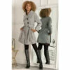 Jolie Moi Grey Collared Wrap Front Coat -Jolie Moi Shop unnamed file 2365