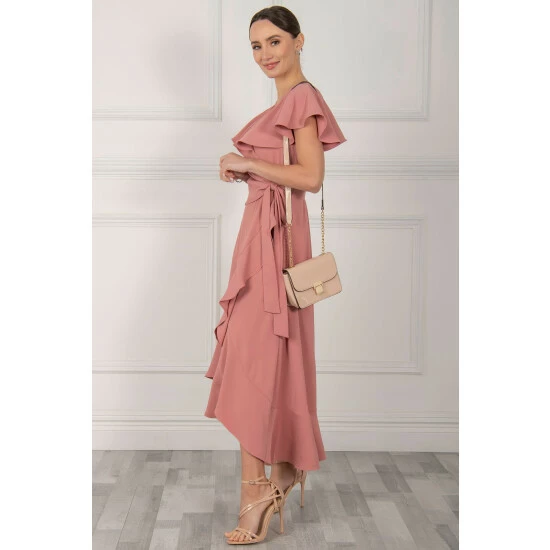 unnamed-file-299.jpg Jolie Moi Pink Vella Frill Wrap Maxi Dress -Jolie Moi Shop unnamed file 299