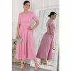 Jolie Moi Pink Lyanna Jersey Maxi Dress