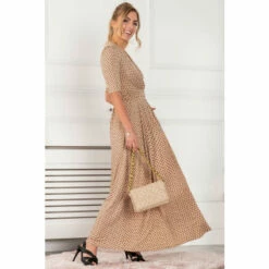 Jolie Moi Kendall Brown Wrap Front Maxi Dress 12 Jolie Moi Kendall Brown Wrap Front Maxi Dress -Jolie Moi Shop unnamed file 328