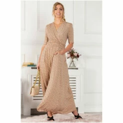 Jolie Moi Kendall Brown Wrap Front Maxi Dress 13 Jolie Moi Kendall Brown Wrap Front Maxi Dress -Jolie Moi Shop unnamed file 329