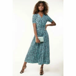 Jolie Moi Blue Wrap Front Jersey Maxi Dress -Jolie Moi Shop unnamed file 339