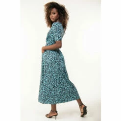 Jolie Moi Blue Wrap Front Jersey Maxi Dress -Jolie Moi Shop unnamed file 342
