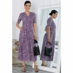 Jolie Moi Pink Animal Print Maxi Dress 4 Jolie Moi Pink Animal Print Maxi Dress -Jolie Moi Shop unnamed file 352